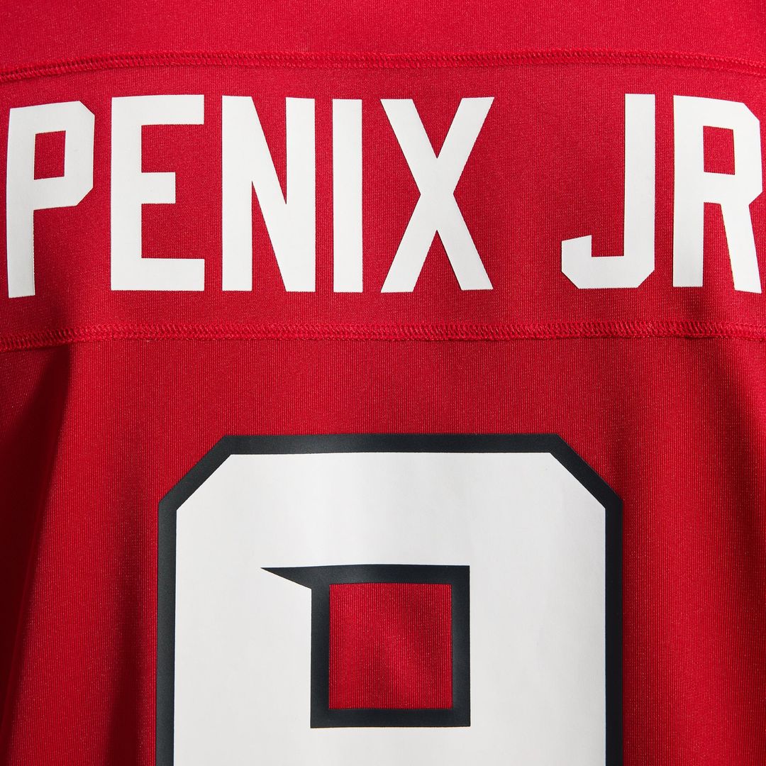 Men's Atlanta Falcons Michael Penix Jr. White Game NFL Football Jersey - view 32