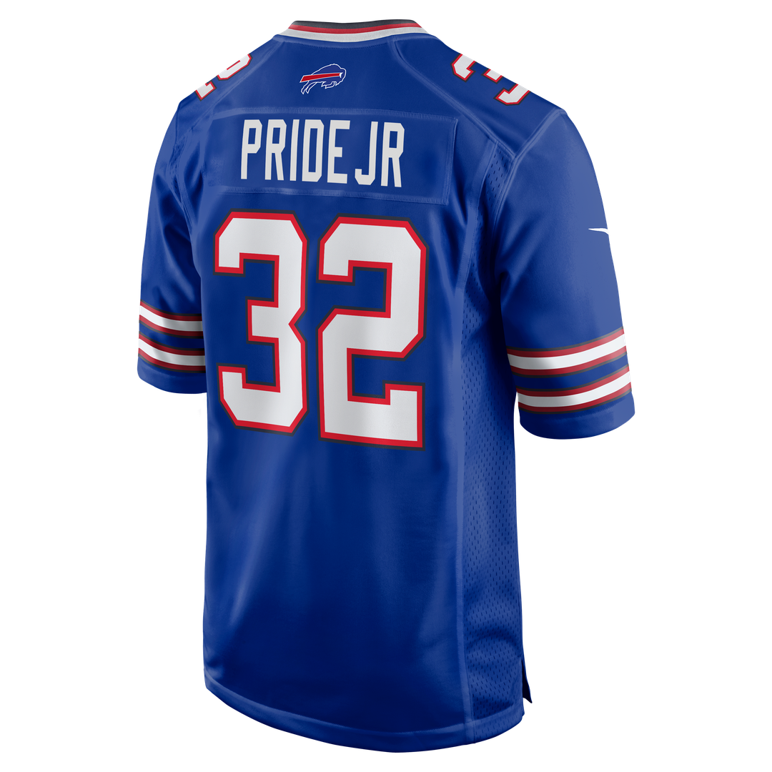 Men's Buffalo Bills Toriano Pride Jr. Royal Team Game NFL Football Jersey - view 5