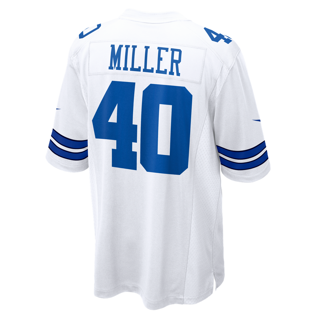 Men's Dallas Cowboys Von Miller Navy Game NFL Football Jersey - view 19