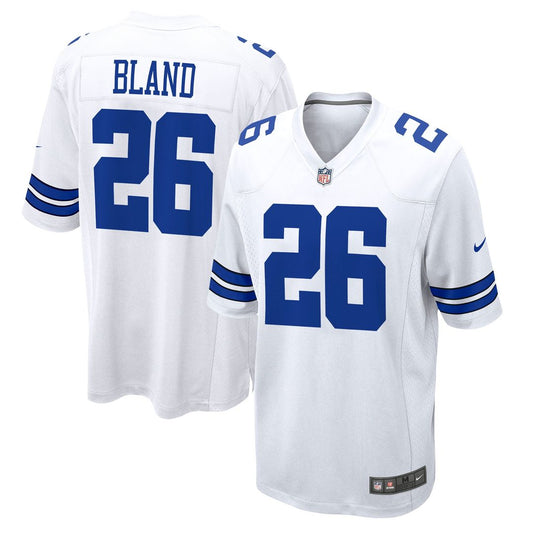 Men's Dallas Cowboys DaRon Bland White Game NFL Football Jersey - view 1