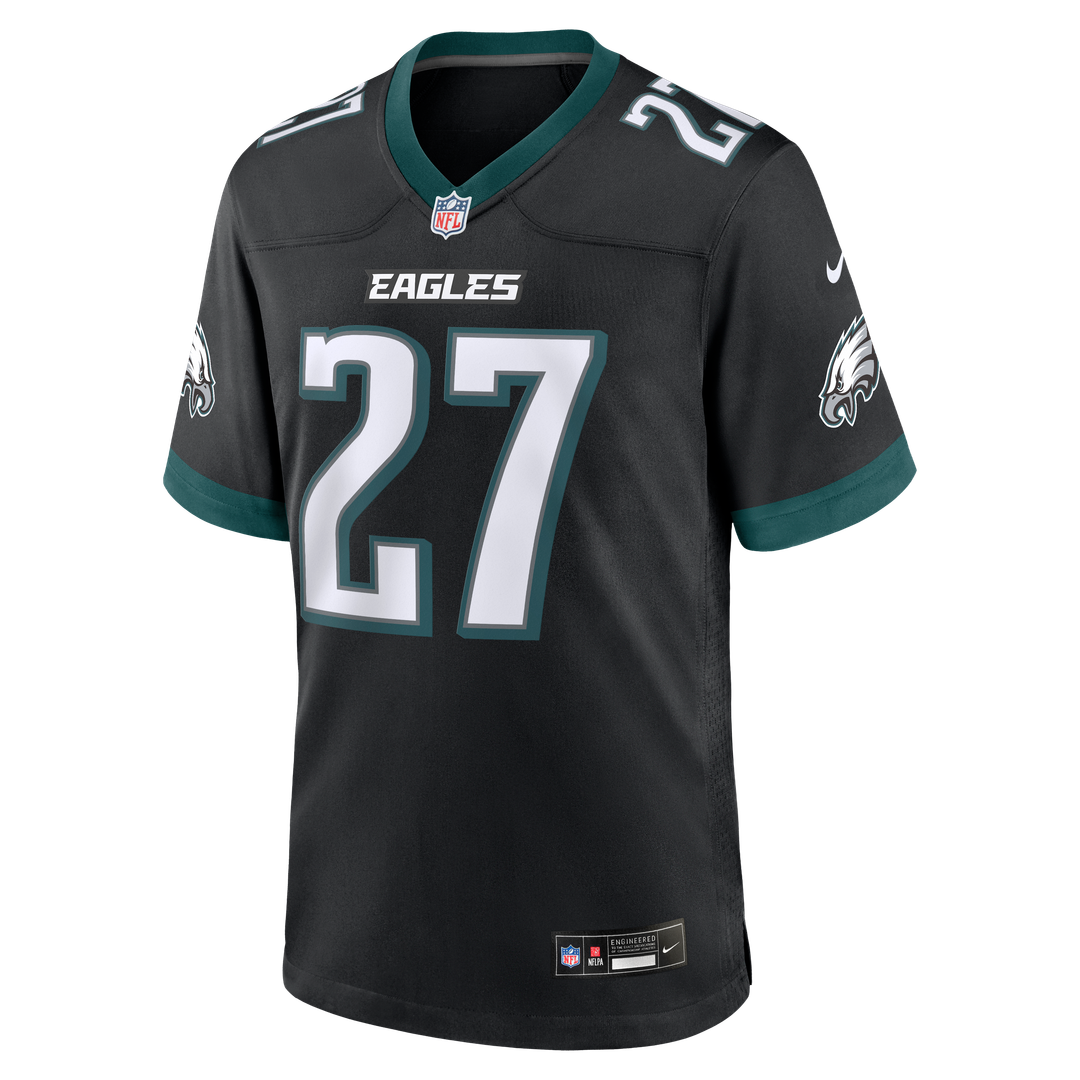 Men's Philadelphia Eagles Quinyon Mitchell Midnight Green Team Game NFL Football Jersey - view 8