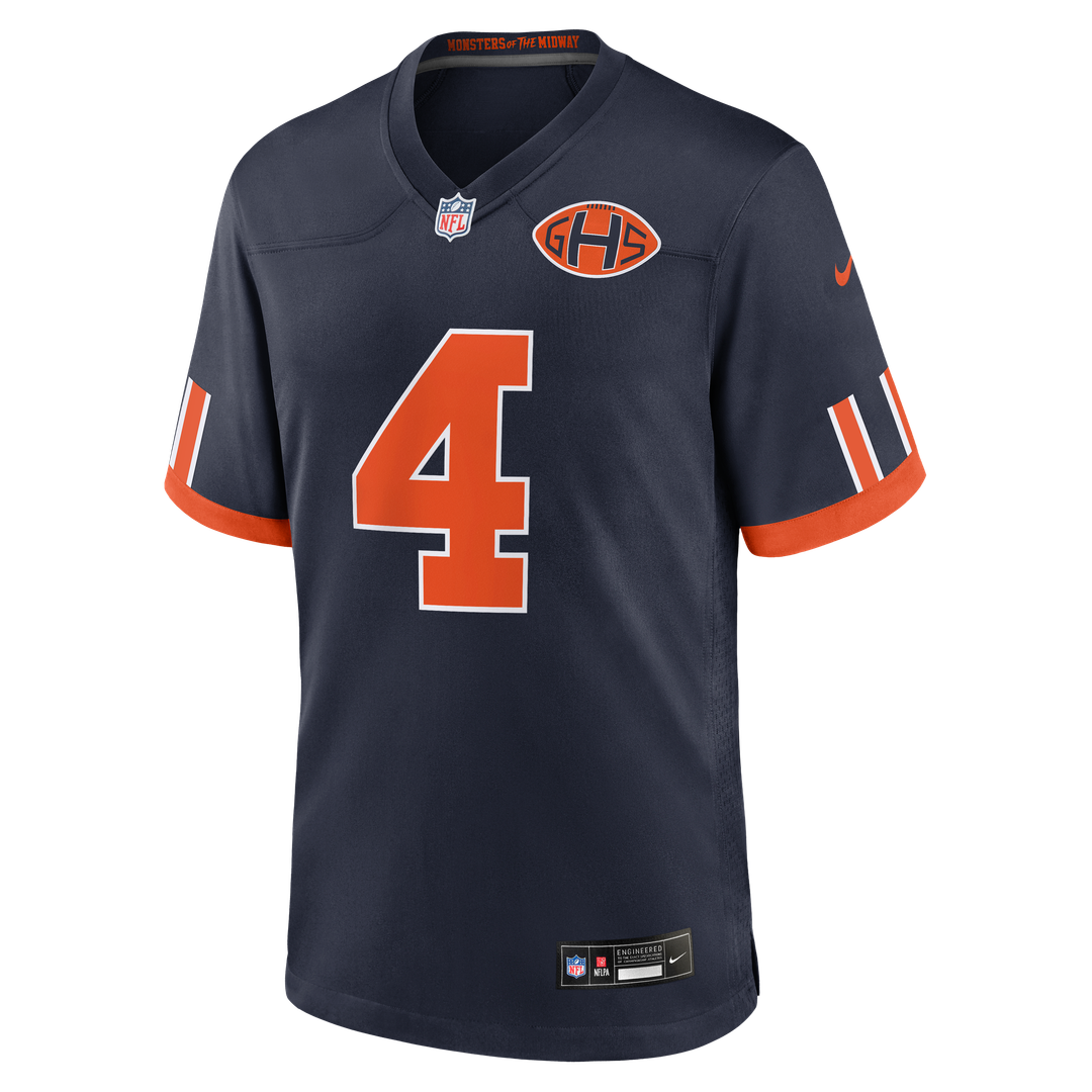 Men's Chicago Bears D'Andre Swift Navy 2026 Rivalries Collection Game NFL Football Jersey - view 2