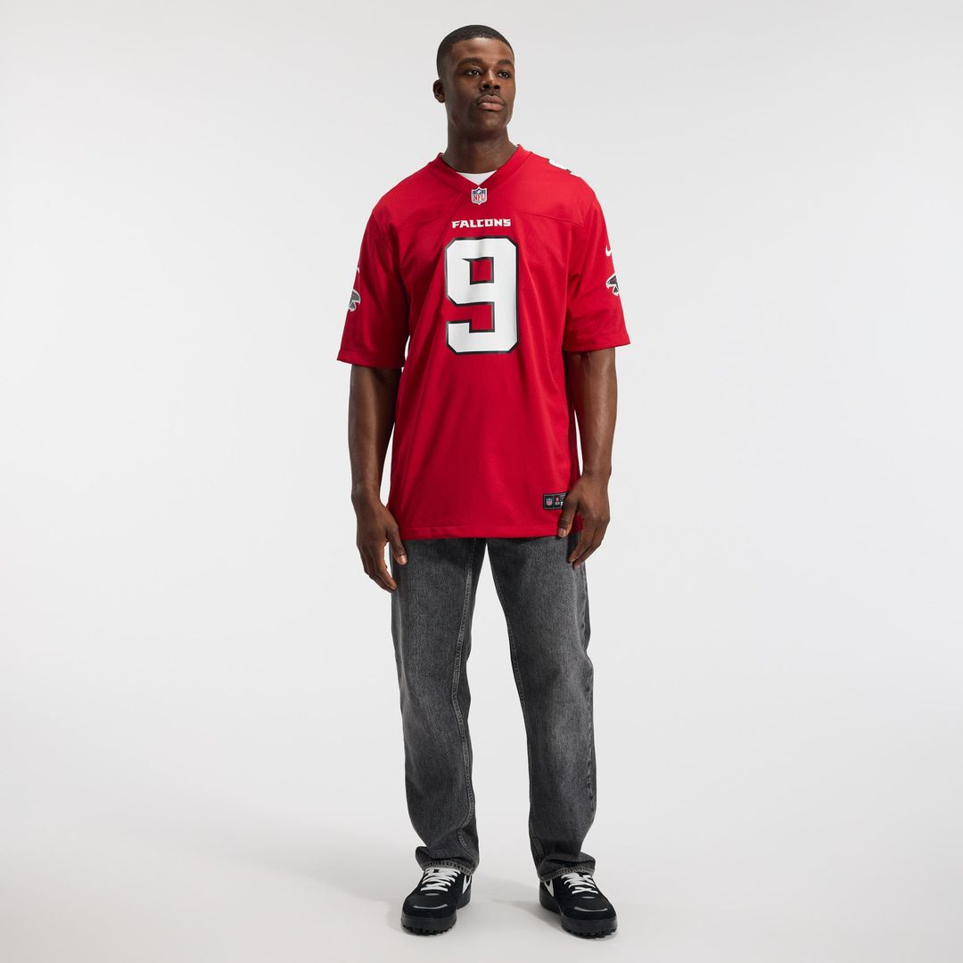 Men's Atlanta Falcons Michael Penix Jr. White Game NFL Football Jersey - view 25