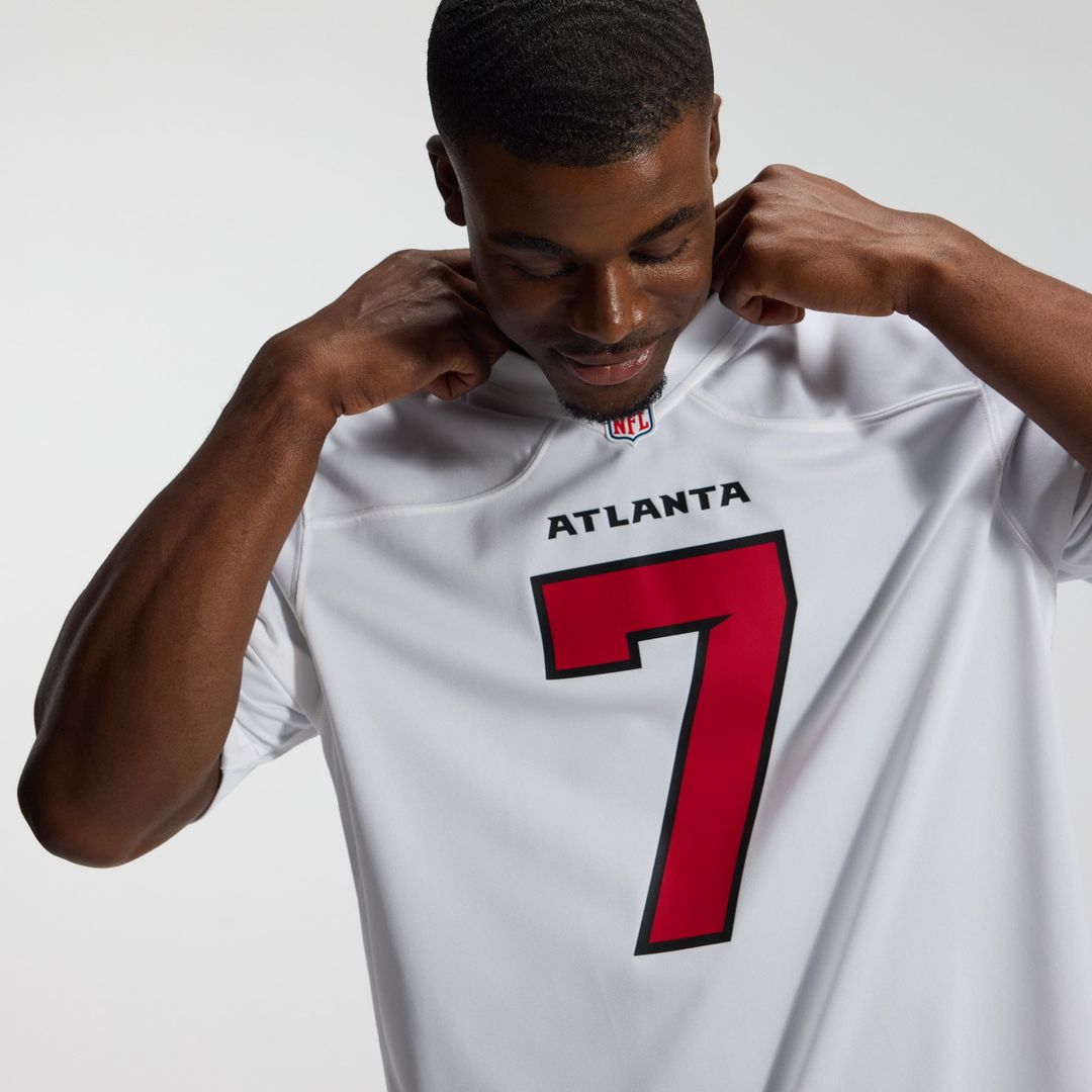 Men's Atlanta Falcons Bijan Robinson White Game NFL Football Jersey - view 19