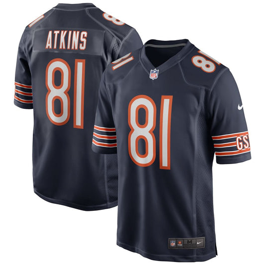 Men's Chicago Bears Doug Atkins Navy Game NFL Football Jersey - view 1