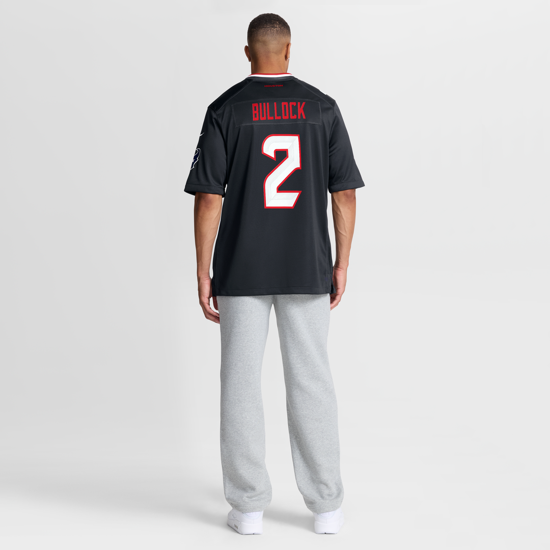 Men's Houston Texans Calen Bullock Navy Team Game NFL Football Jersey - view 8