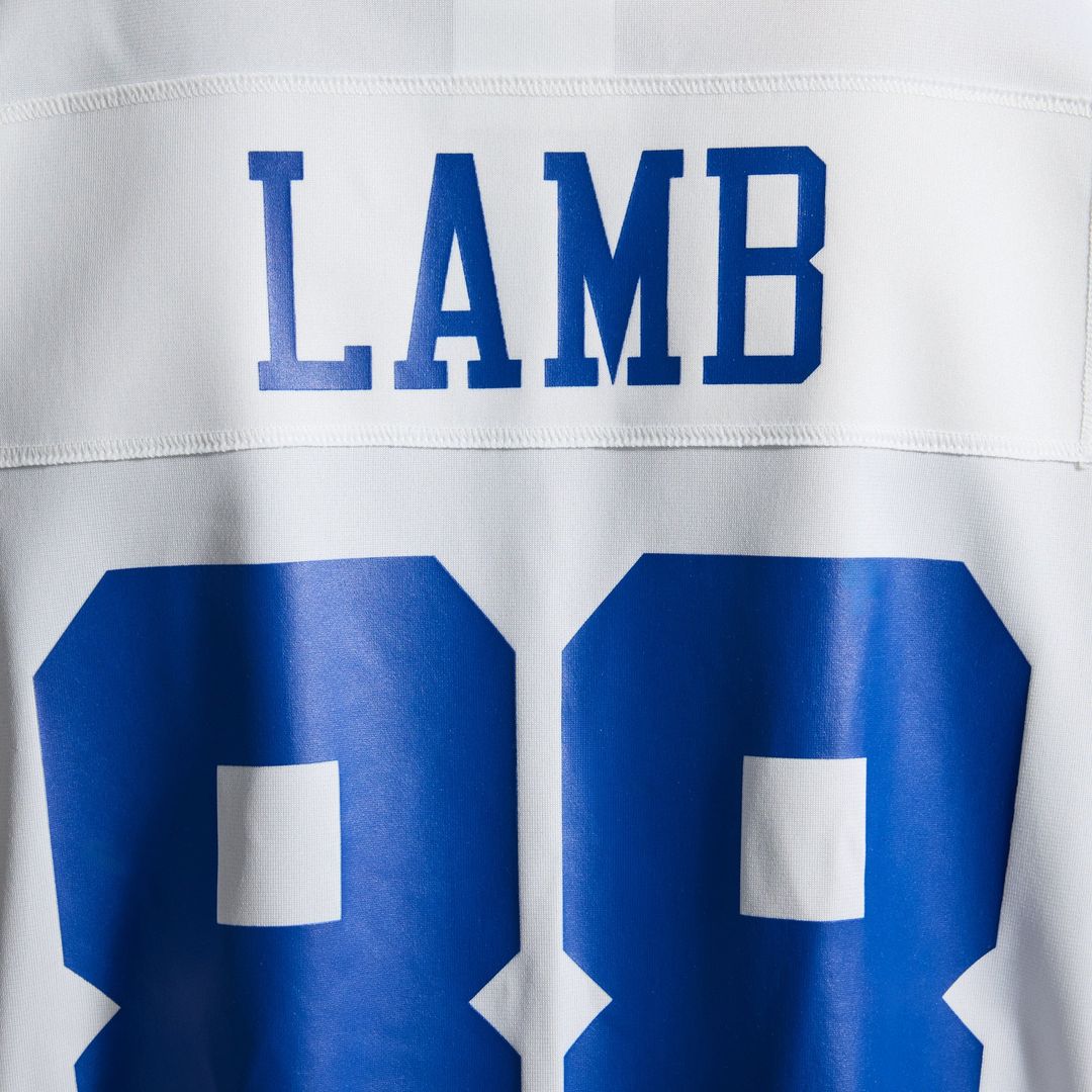 Men's Dallas Cowboys CeeDee Lamb Navy Game NFL Football Jersey - view 31