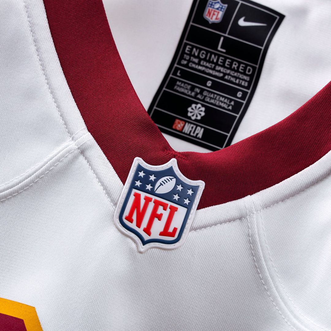 Men's Washington Commanders Zach Ertz White Game Super Bowl Era NFL Football Jersey - view 5