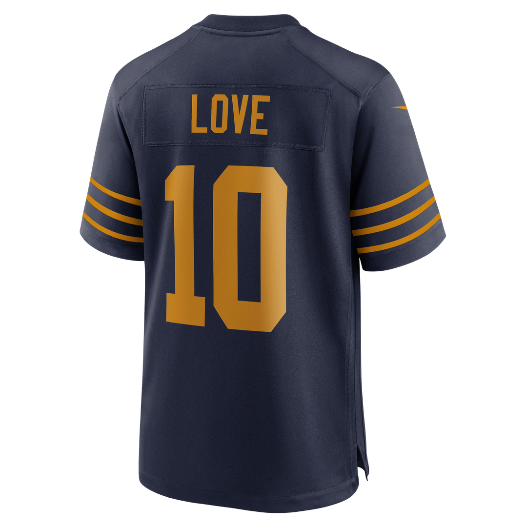 Men's Green Bay Packers Jordan Love Green Player Game NFL Football Jersey - view 36