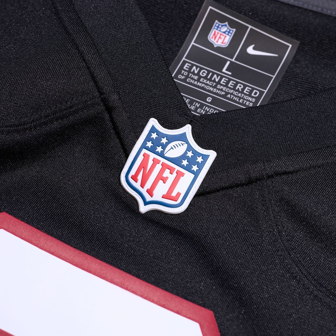 Men's Atlanta Falcons Andre Rison Black NFL Football Jersey - view 4