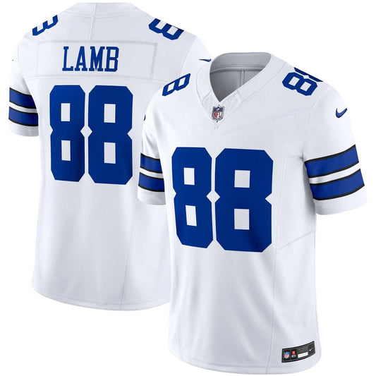 Men's Dallas Cowboys CeeDee Lamb White Limited NFL Football Jersey - view 1
