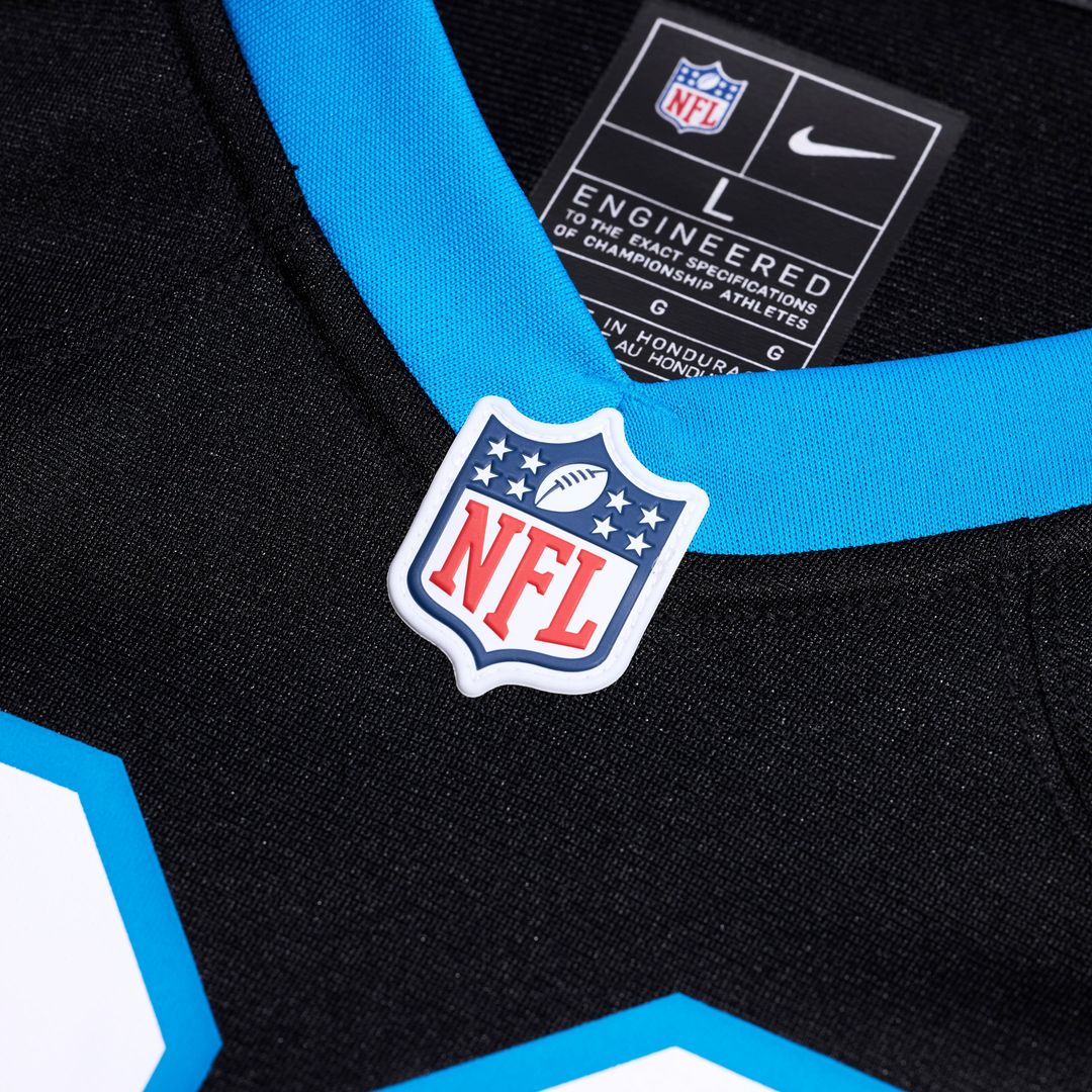 Men's Carolina Panthers Thomas Davis Sr. Black Team Retired Game NFL Football Jersey - view 4