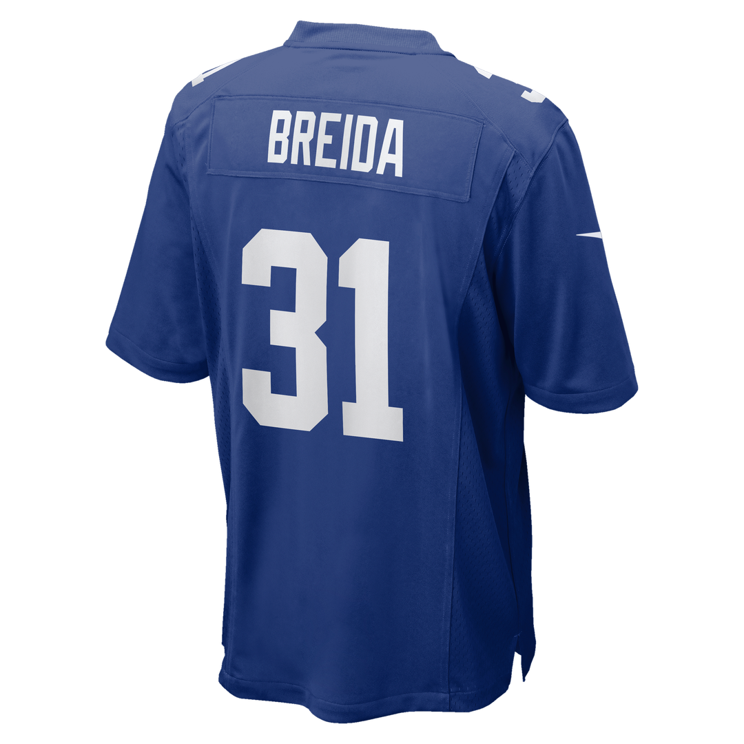 Men's New York Giants Matt Breida Royal Game NFL Football Jersey - view 3