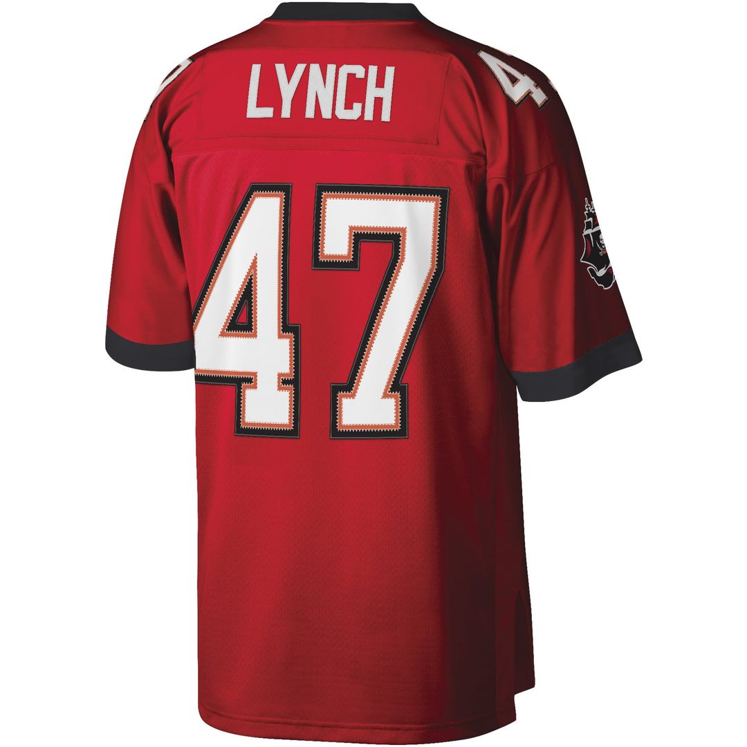 Men's Tampa Bay Buccaneers John Lynch Red Legacy Replica NFL Football Jersey - view 3