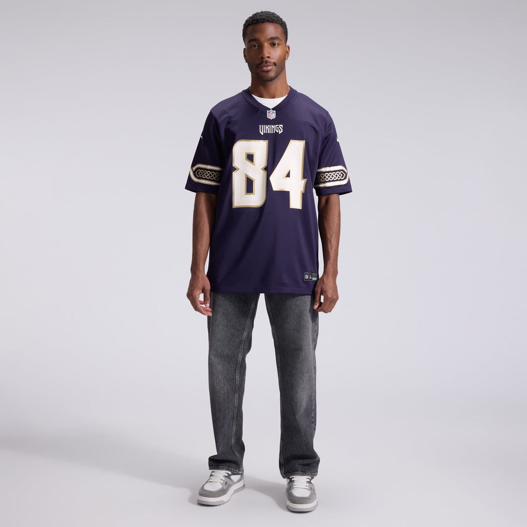 Men's Minnesota Vikings Randy Moss Purple 2026 Rivalries Collection Game NFL Football Jersey - view 5