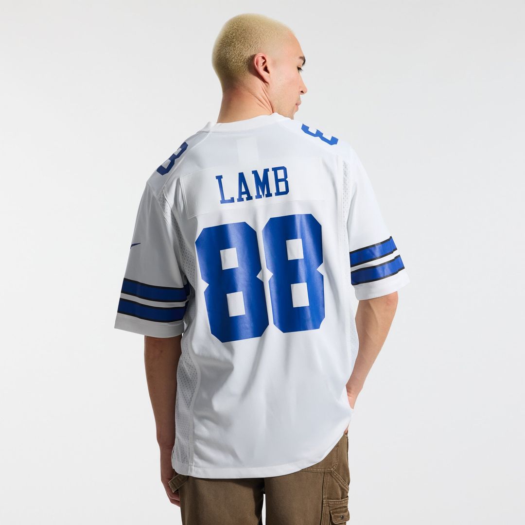 Men's Dallas Cowboys CeeDee Lamb Navy Game NFL Football Jersey - view 24