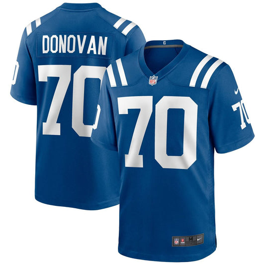 Men's Indianapolis Colts Art Donovan Royal Game NFL Football Jersey - view 1