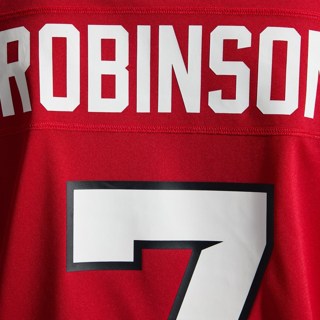 Men's Atlanta Falcons Bijan Robinson White Game NFL Football Jersey - view 32