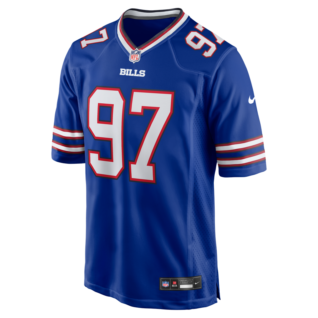 Men's Buffalo Bills Joey Bosa Royal Game NFL Football Jersey - view 2