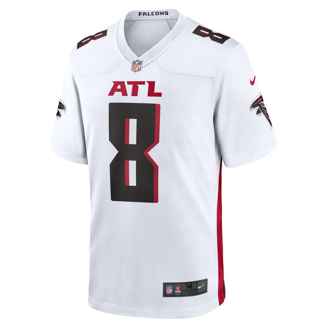 Men's Atlanta Falcons Kyle Pitts Sr. White White Game NFL Football Jersey - view 2