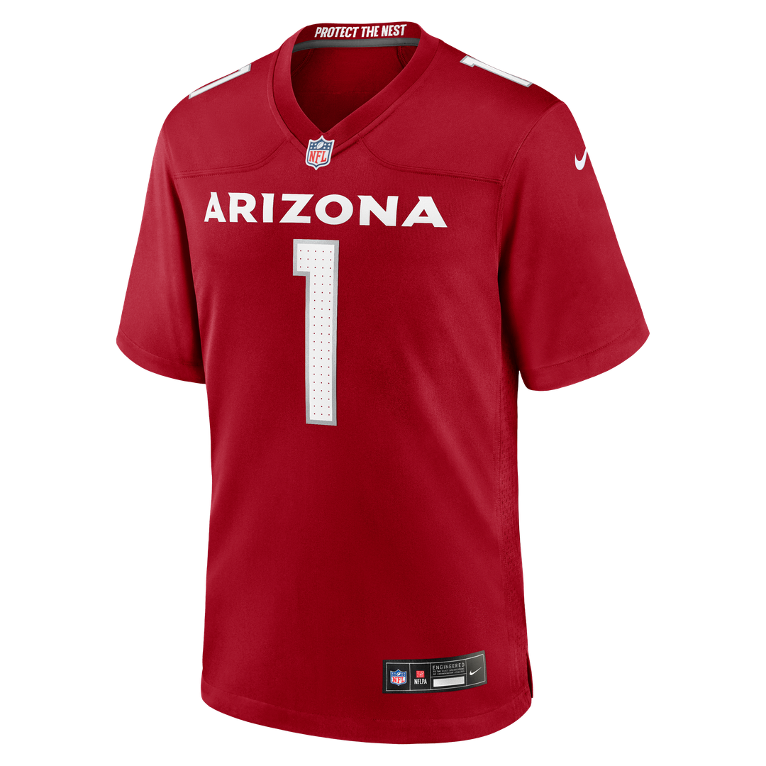 Men's Arizona Cardinals Number 1 Dad Cardinal Game NFL Football Jersey - view 2