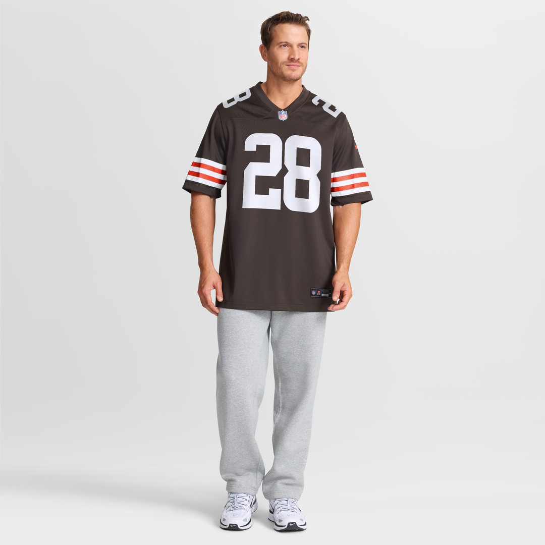 Men's Cleveland Browns Tre Avery Brown Team Game NFL Football Jersey - view 6
