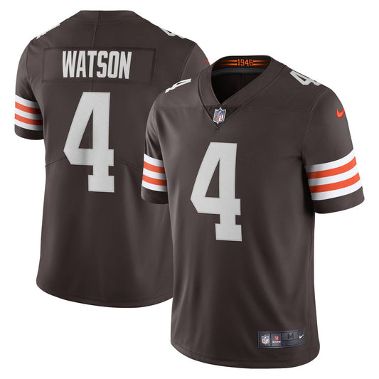 Men's Cleveland Browns Deshaun Watson Brown Limited NFL Football Jersey - view 1