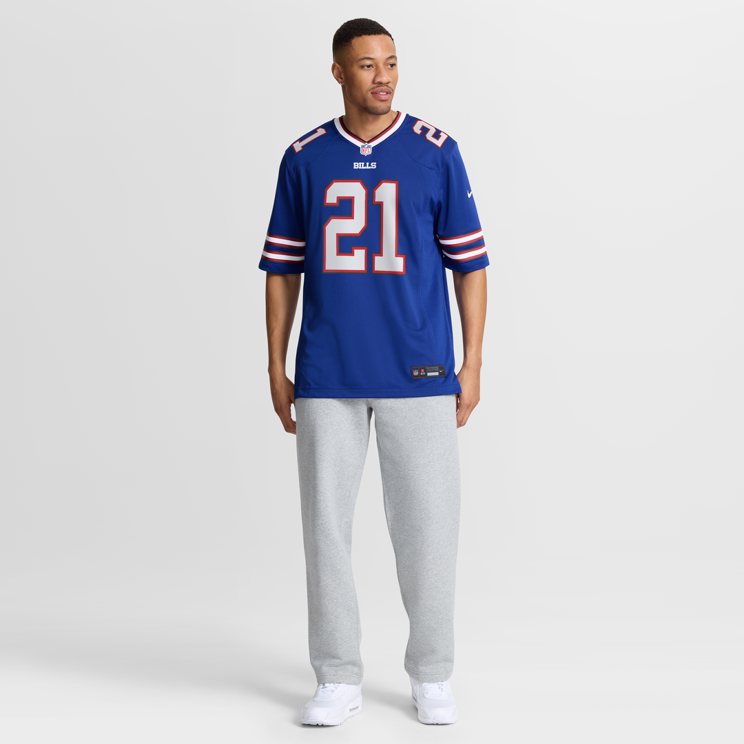 Men's Buffalo Bills Davison Igbinosun Royal Team Game NFL Football Jersey - view 2