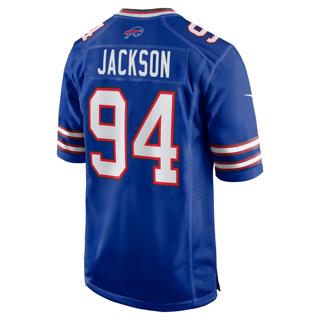Men's Buffalo Bills Landon Jackson Royal Team Game NFL Football Jersey - view 3