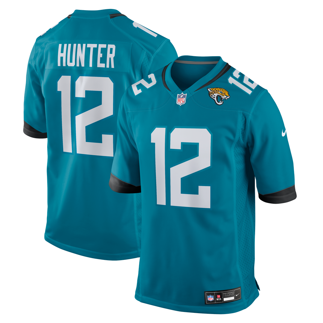 Men's Jacksonville Jaguars Travis Hunter Black Alternate Game NFL Football Jersey - view 29