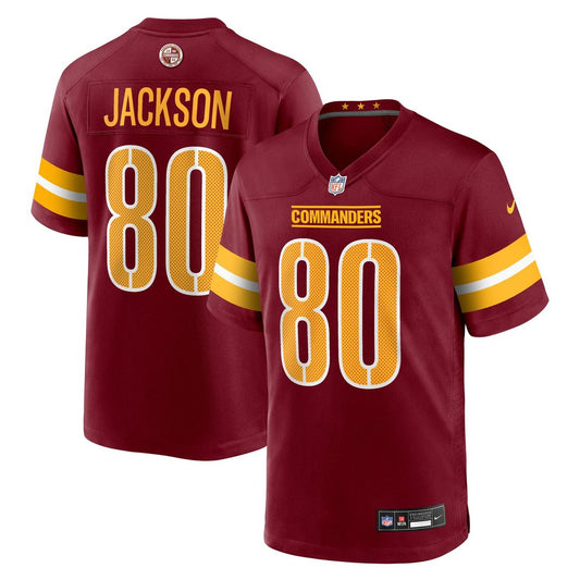 Men's Washington Commanders Tyree Jackson Burgundy Team Game NFL Football Jersey - view 1