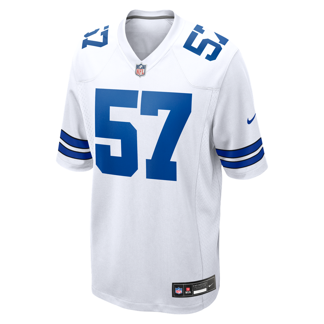 Men's Dallas Cowboys Malachi Lawrence White Game NFL Football Jersey - view 5