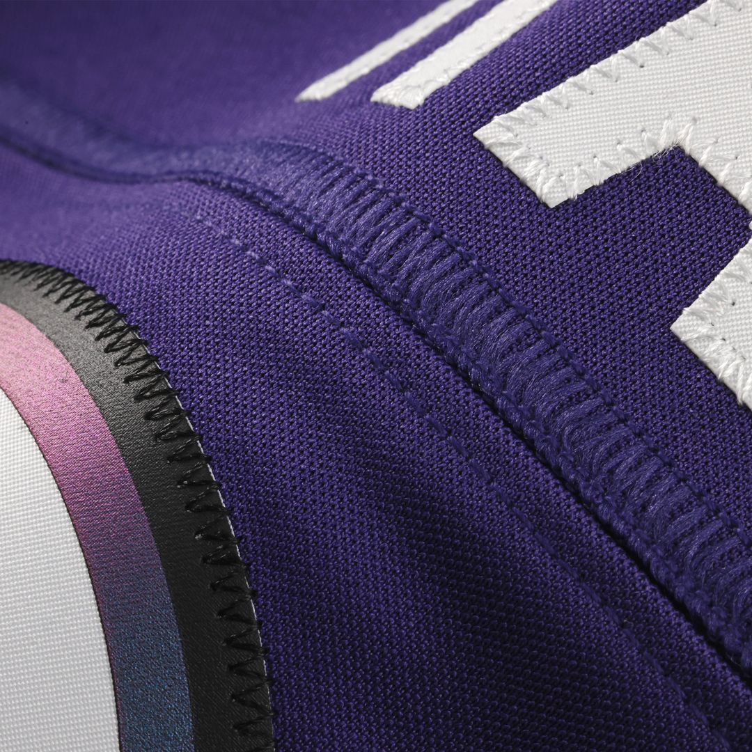 Men's Baltimore Ravens Roquan Smith Purple Team Stitched Limited NFL Football Jersey - view 8