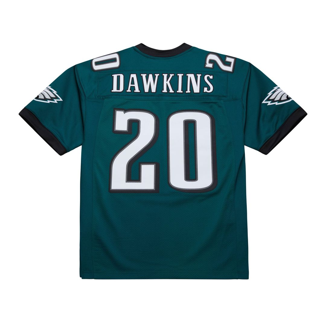 Men's Philadelphia Eagles Brian Dawkins Green 2007 Throwback NFL Football Jersey - view 3