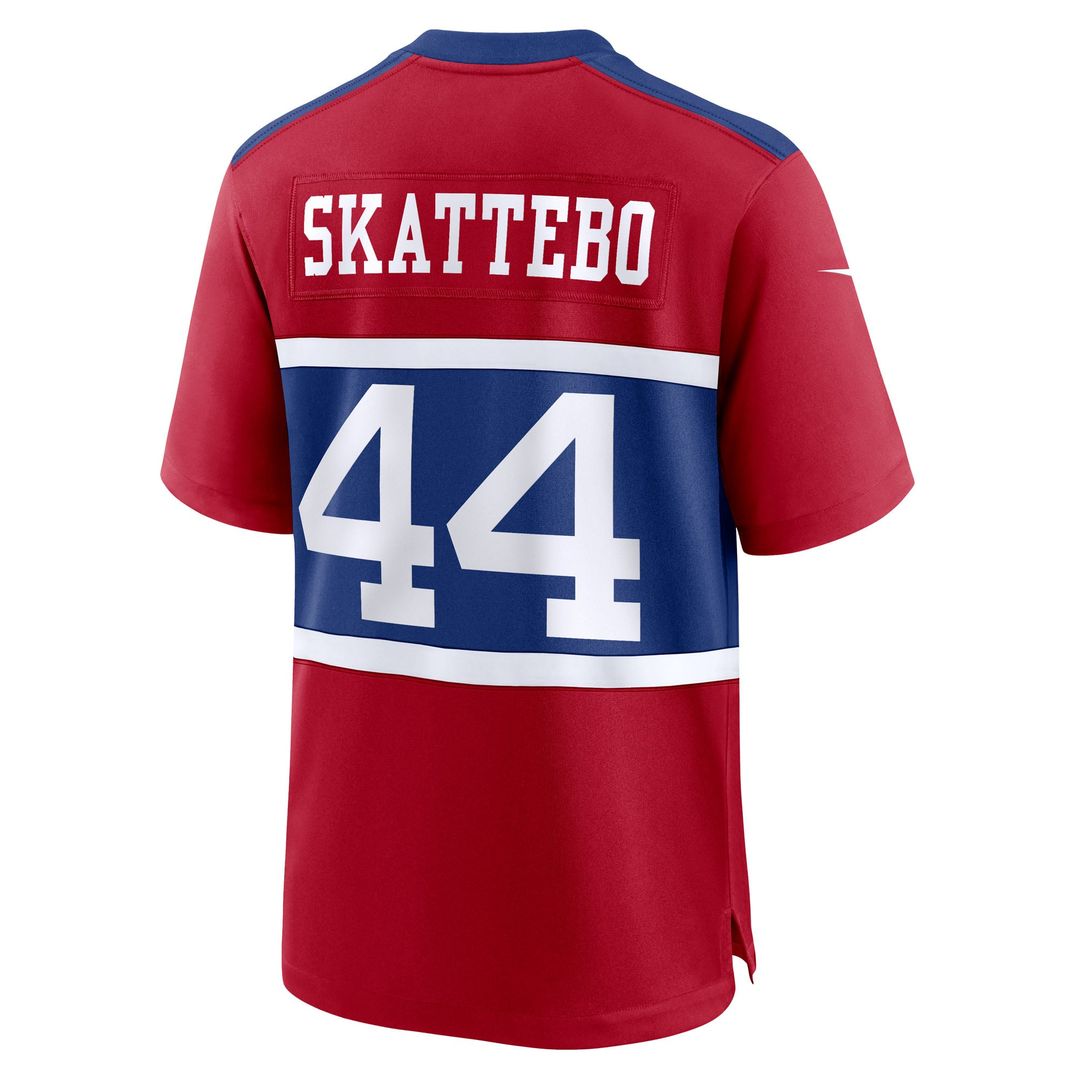 Men's New York Giants Cam Skattebo White Game NFL Football Jersey - view 17