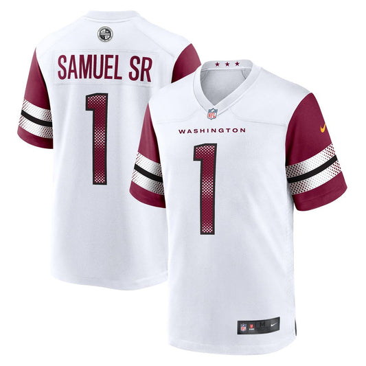Men's Washington Commanders Deebo Samuel Sr White Game NFL Football Jersey - view 1