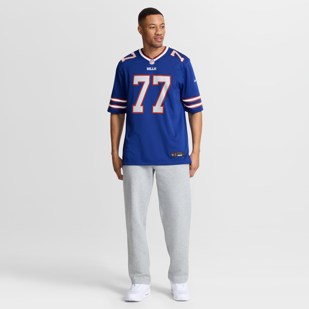 Men's Buffalo Bills Chase Lundt Royal Team Game NFL Football Jersey - view 7