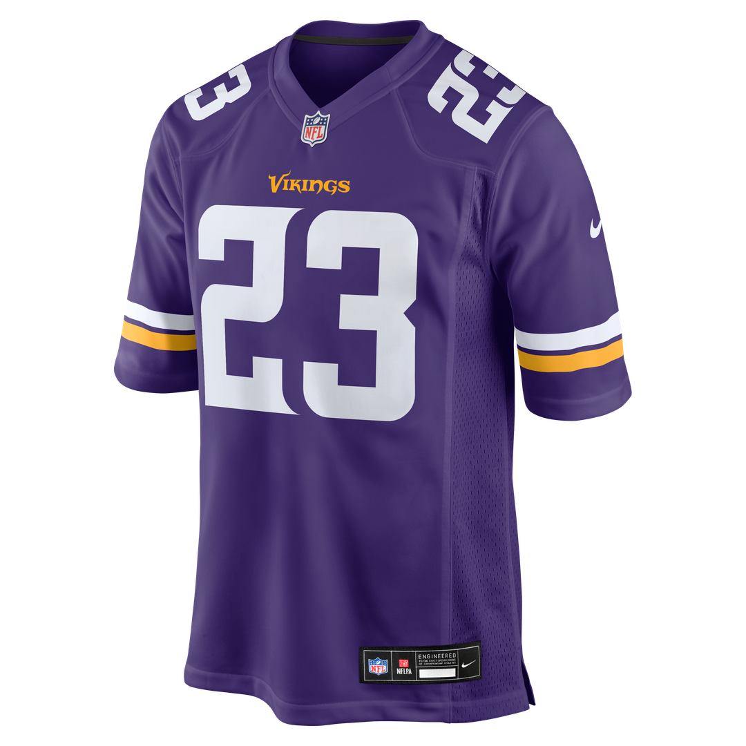 Men's Minnesota Vikings Andrew Booth Jr. Purple Player Game NFL Football Jersey - view 2