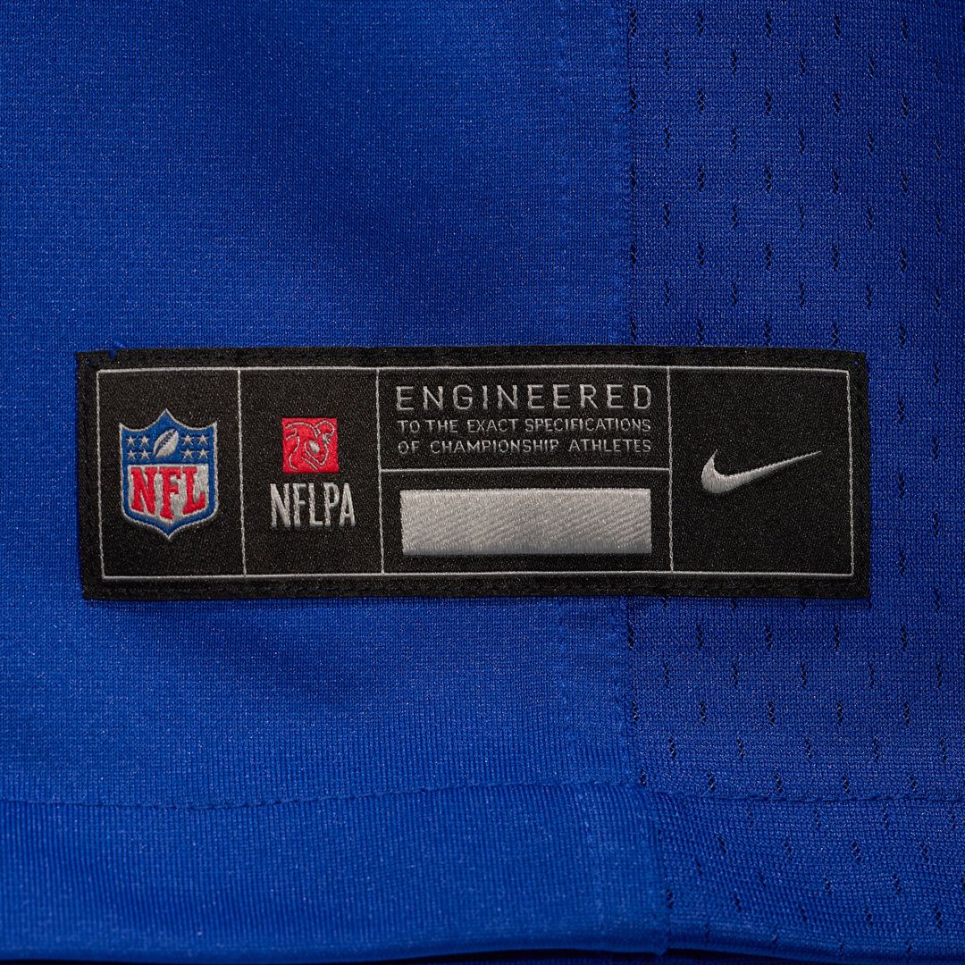 Men's Buffalo Bills Sedrick Van Pran-Granger Royal Game NFL Football Jersey - view 6