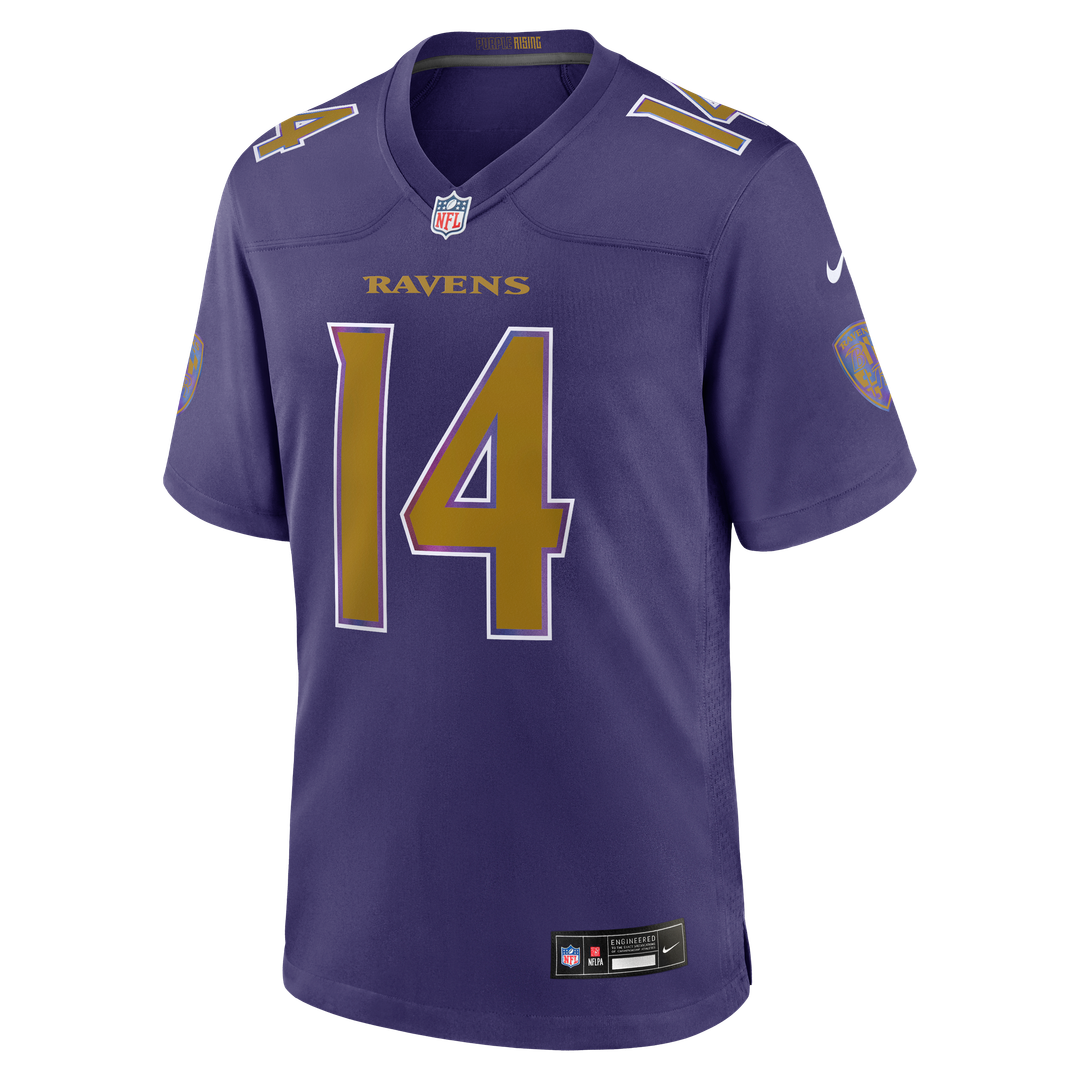 Men's Baltimore Ravens Kyle Hamilton Black Alternate Game NFL Football Jersey - view 13
