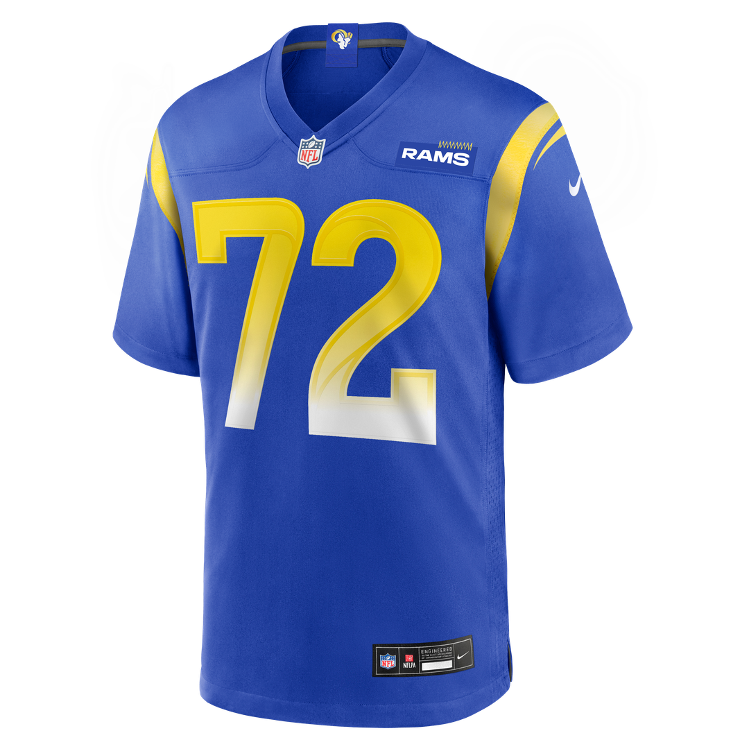 Men's Los Angeles Rams D.J. Humphries Royal Team Game NFL Football Jersey - view 2