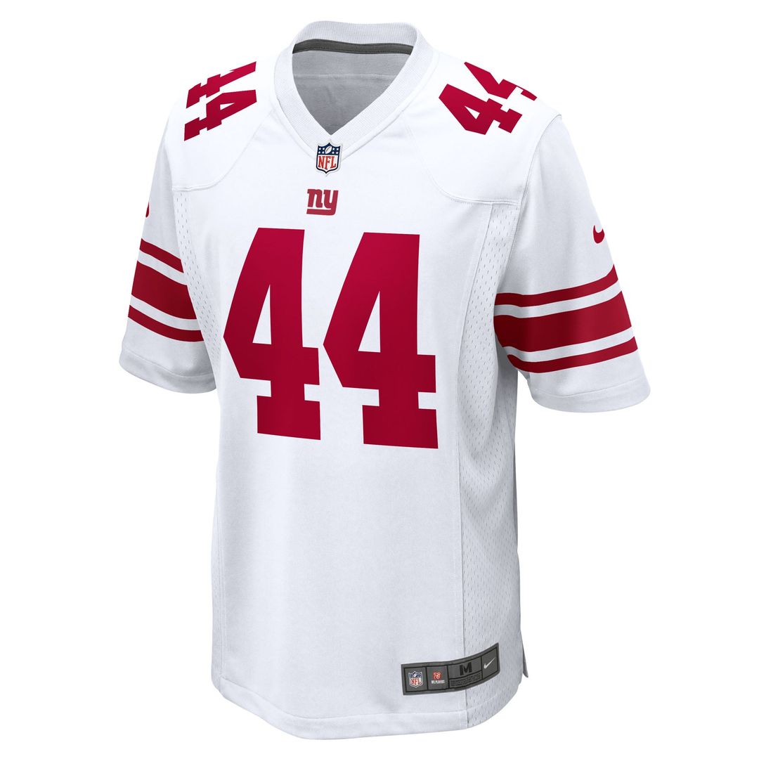 Men's New York Giants Cam Skattebo White Game NFL Football Jersey - view 5