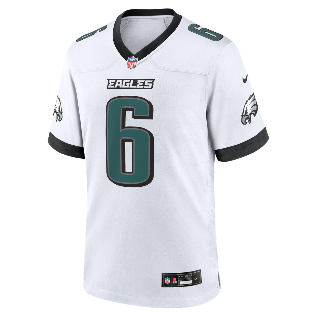 Men's Philadelphia Eagles DeVonta Smith Black Alternate Game NFL Football Jersey - view 8