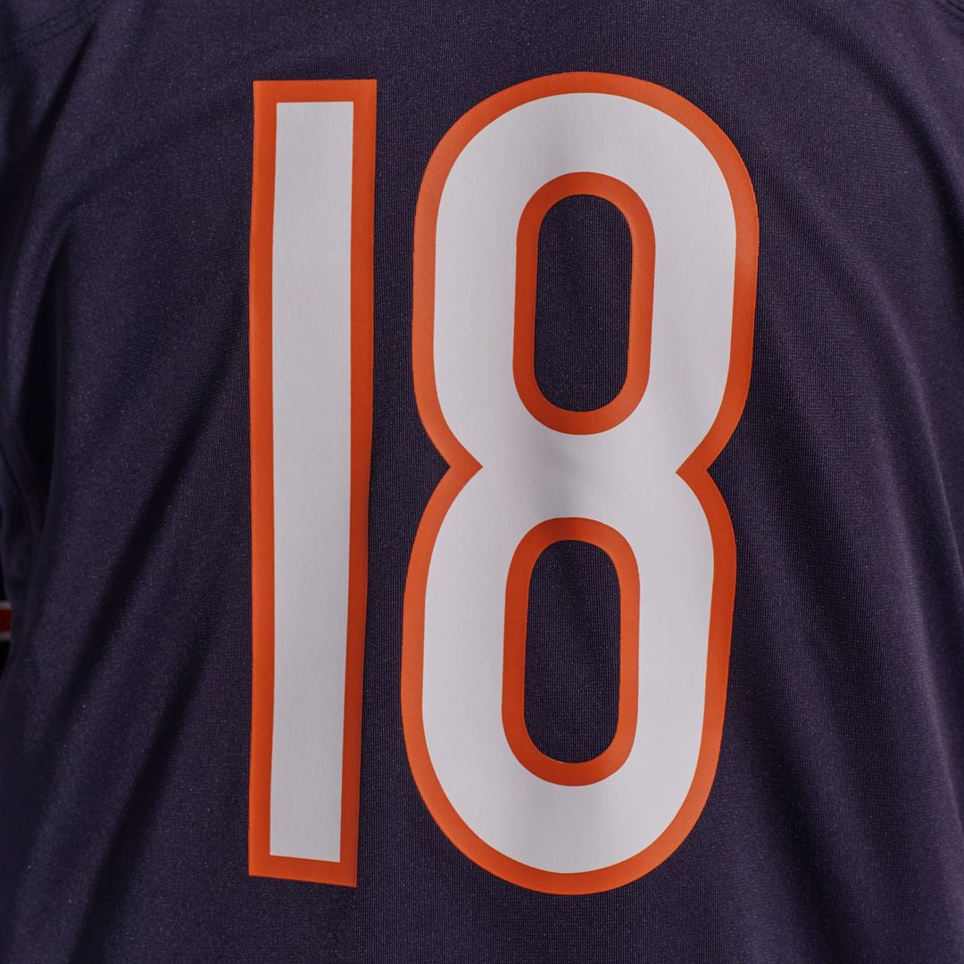 Men's Chicago Bears Caleb Williams White First Round Pick Player Game NFL Football Jersey - view 26
