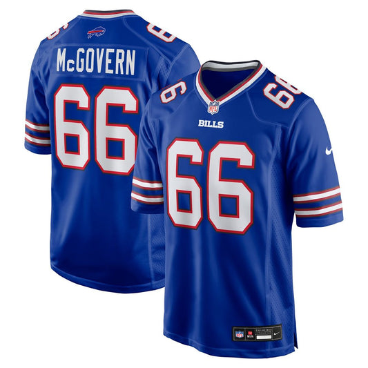 Men's Buffalo Bills Connor McGovern Royal Game NFL Football Jersey - view 1