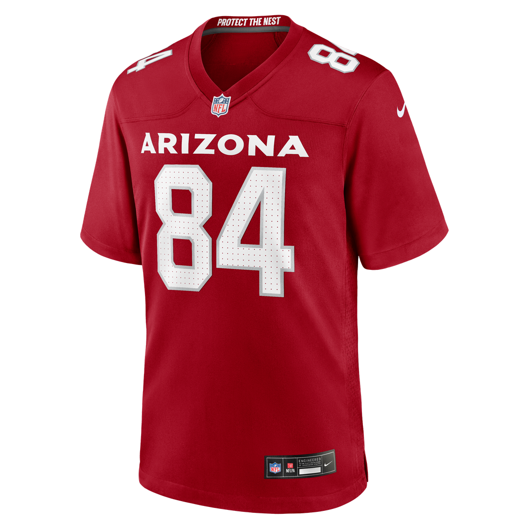 Men's Arizona Cardinals Elijah Higgins Cardinal Team Game NFL Football Jersey - view 2