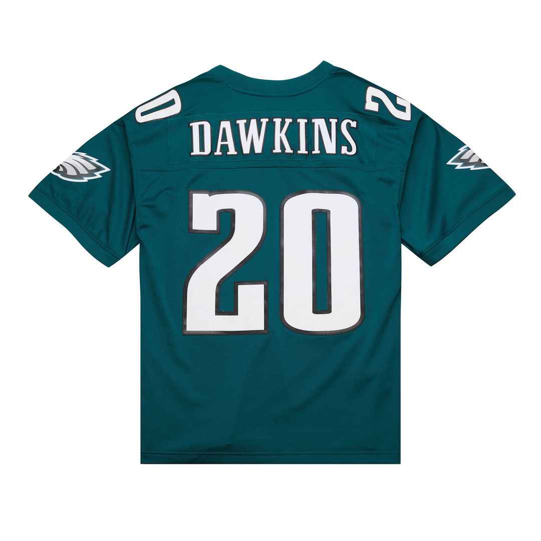 Men's Philadelphia Eagles Brian Dawkins Black Legacy Replica NFL Football Jersey - view 15