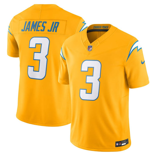 Men's Los Angeles Chargers Derwin James Jr. Gold Alternate Charger Power Limited NFL Football Jersey - view 1