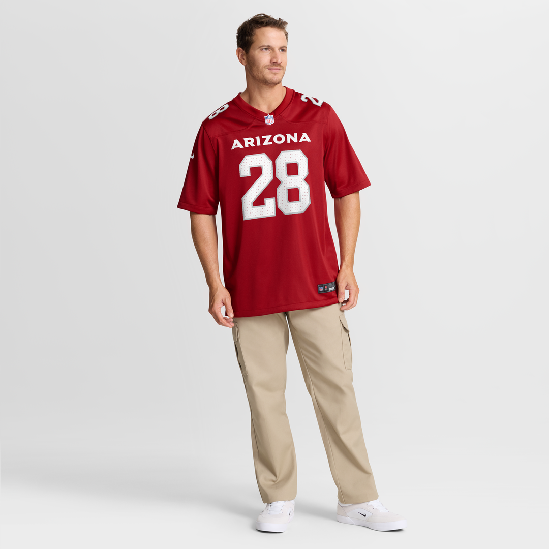 Men's Arizona Cardinals Elijah Jones Cardinal Team Game NFL Football Jersey - view 7