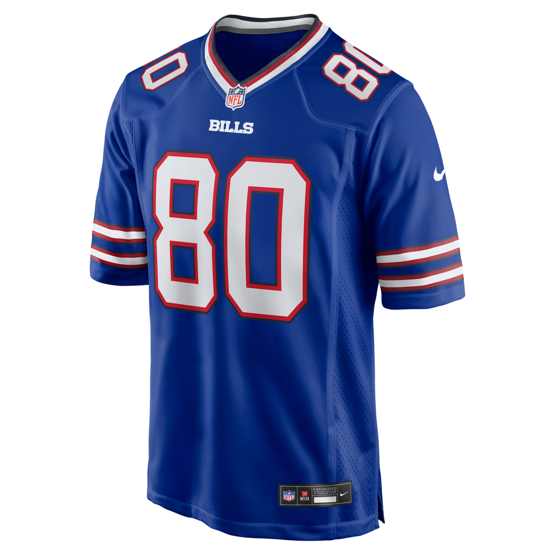 Men's Buffalo Bills Max Tomczak Royal Team Game NFL Football Jersey - view 4